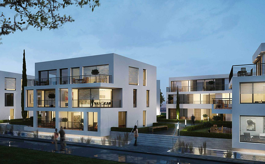 
Am Phoenix-See entstehen etwa 100 Mietwohnungen mit gehobener Ausstattung // Dortmund, Deutschland